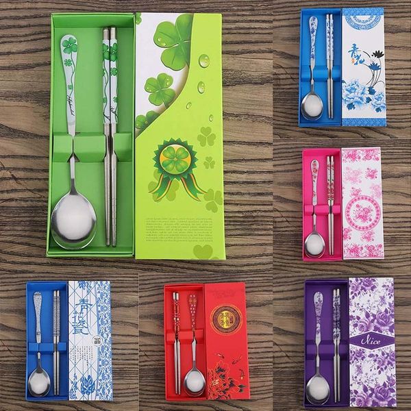 keuken accessoires reizen supplis rvs draagbare servies k 2 stks/set camping picknick gereedschap chopstick pak
keuken accessoires reizen supplis rvs draagbare servies k 2 stks/set camping picknick gereedschap chopstick pak