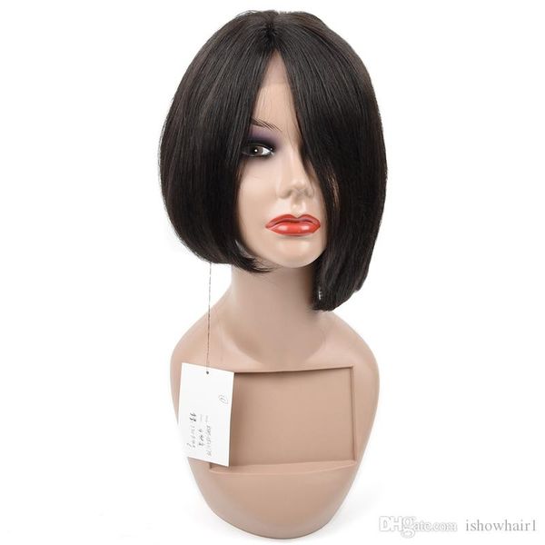 pre-plucked silk base lace human hair wigs 12inch glueless wigs brazilian straight lace wigs for black women 150% density baby hair, Black;brown
pre-plucked silk base lace human hair wigs 12inch glueless wigs brazilian straight lace wigs for black women 150% density baby hair, Black;brown