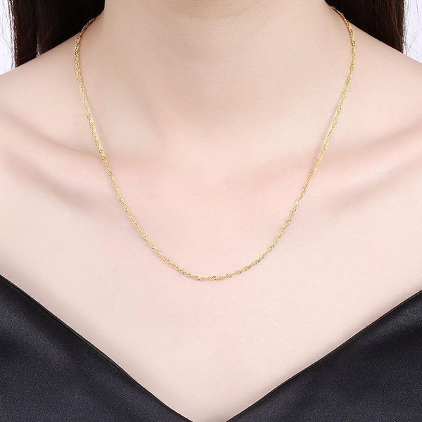 wholesale gold color chain necklace wedding fashion exquisite silver lovely cute women classic for pendant jewelry gift h bbyrsp
wholesale gold color chain necklace wedding fashion exquisite silver lovely cute women classic for pendant jewelry gift h bbyrsp
