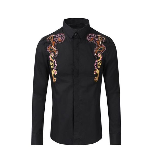 men's casual shirts arrival fashion cotton embroidery men fashionable autumn winter hand-painted size l xl 2xl 3xl, White;black
men's casual shirts arrival fashion cotton embroidery men fashionable autumn winter hand-painted size l xl 2xl 3xl, White;black