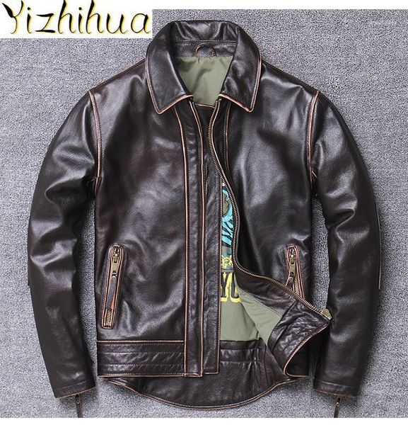 delivery new leather jacket in 2020 fresh grape skin coat, men's fashionable motorcycle coat. large sale1, Black
delivery new leather jacket in 2020 fresh grape skin coat, men's fashionable motorcycle coat. large sale1, Black