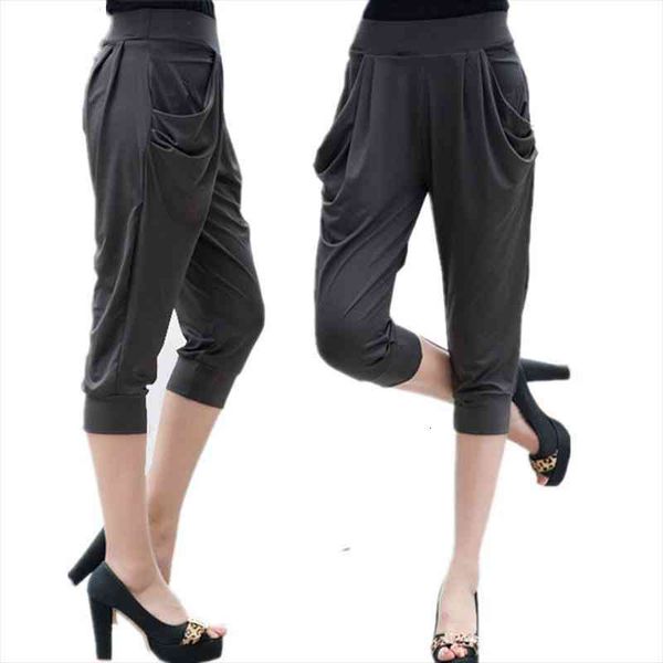 large size 5xl 6xl 7xl 8xl calf length pants summer women soft silk stretch pants plus size harem trousers capri, Black;white
large size 5xl 6xl 7xl 8xl calf length pants summer women soft silk stretch pants plus size harem trousers capri, Black;white