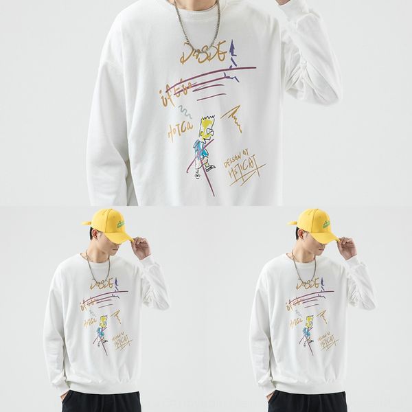 autumn pullover pulloverpullover2020 new men's round neck printed loose pullover sweater youth fashion casual sports bym7o, Black
autumn pullover pulloverpullover2020 new men's round neck printed loose pullover sweater youth fashion casual sports bym7o, Black