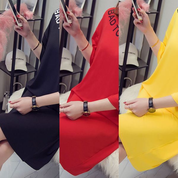 korean summer one letter collar lettershoulder fashion big size loose medium length short sleeve t-shirt short skirt t-shirt skirt for, White
korean summer one letter collar lettershoulder fashion big size loose medium length short sleeve t-shirt short skirt t-shirt skirt for, White