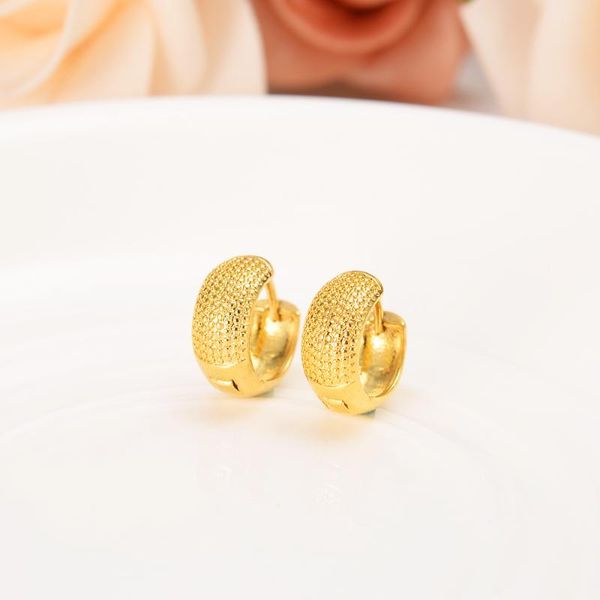 hoop & huggie pure 18 k yellow gold g/f broadside earring real italy women's flash resplendent girls fashion kids children jewelry, Golden;silver
hoop & huggie pure 18 k yellow gold g/f broadside earring real italy women's flash resplendent girls fashion kids children jewelry, Golden;silver