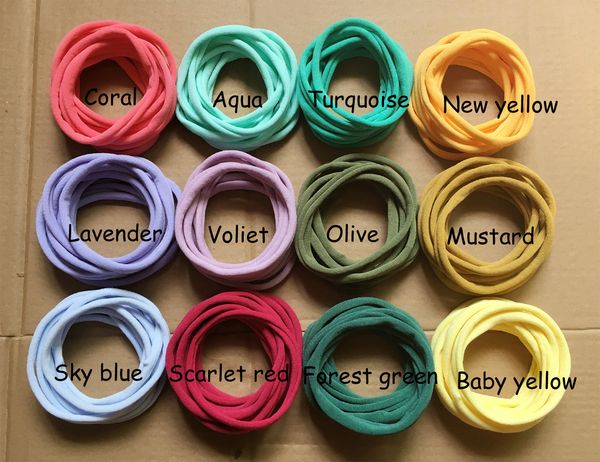 100 pcs/lot, new solid color nylon elastic headbands super soft and non mark, traceless baby headbands lj201226, Slivery;white
100 pcs/lot, new solid color nylon elastic headbands super soft and non mark, traceless baby headbands lj201226, Slivery;white