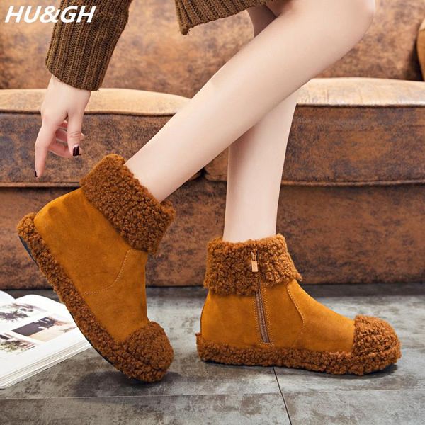women 2020 new sheep-fleece warm and fuzzy cotton shoes, winter style flat personality short boots new product recommendation, Black
women 2020 new sheep-fleece warm and fuzzy cotton shoes, winter style flat personality short boots new product recommendation, Black