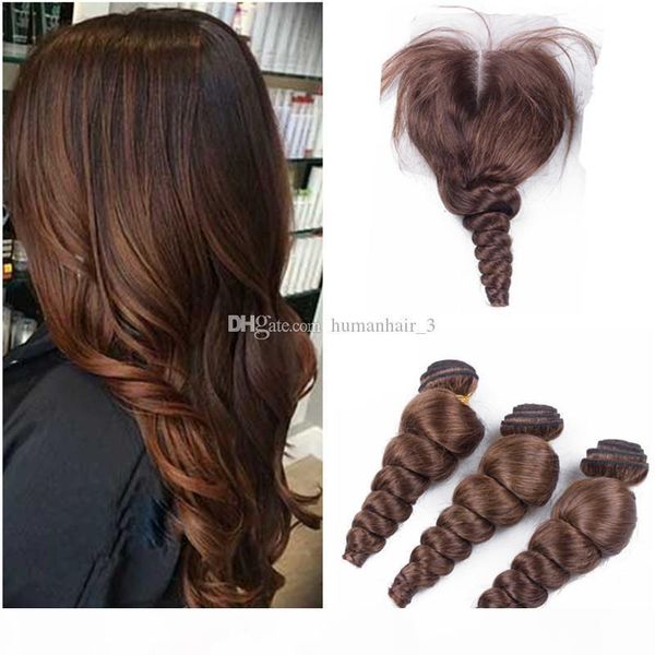 peruvian #4 middle brown human hair with lace closure middle three closure with loose deep wave virgin human hair bundles 4pcs lot, Black;brown
peruvian #4 middle brown human hair with lace closure middle three closure with loose deep wave virgin human hair bundles 4pcs lot, Black;brown