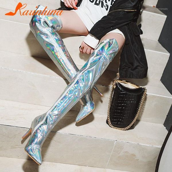 boots karin bling arrival sequined cloth over-the-knee sxey party thin heels 9 cm sliver autumn women shoes1, Black
boots karin bling arrival sequined cloth over-the-knee sxey party thin heels 9 cm sliver autumn women shoes1, Black