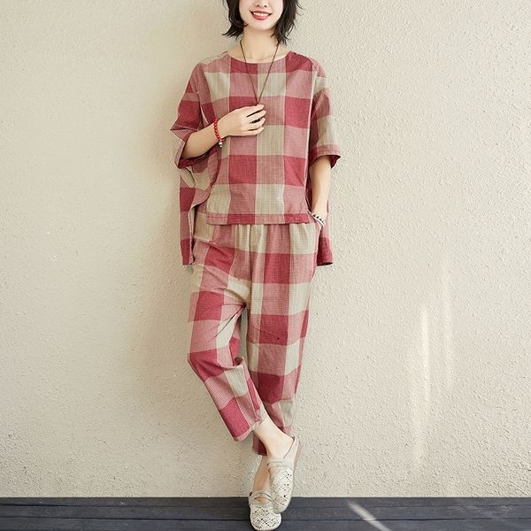 gfyyo fat two-piecekorean summer clothing summer western size style loose large mm2020 casual two-piecekorean style plaid set two-piece set, Gray
gfyyo fat two-piecekorean summer clothing summer western size style loose large mm2020 casual two-piecekorean style plaid set two-piece set, Gray