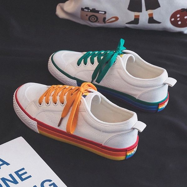 rainbow canvas shoes women summer breathable left and right feet different color design fashion women shoes retro sneakers girls #ek3b
rainbow canvas shoes women summer breathable left and right feet different color design fashion women shoes retro sneakers girls #ek3b