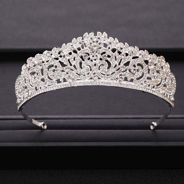 vintage silver color crystal crown princess rhinestone prom pageant crowns for women wedding tiara for bride hair accessories, Slivery;golden
vintage silver color crystal crown princess rhinestone prom pageant crowns for women wedding tiara for bride hair accessories, Slivery;golden
