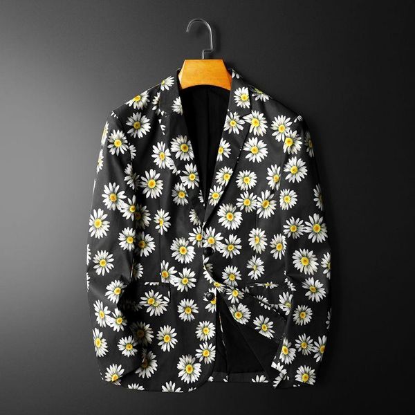 men's suits & blazers 2021 blazer hombre mens slim fit jacket business flower printing single man's suit loose coat chaqueta forma, White;black
men's suits & blazers 2021 blazer hombre mens slim fit jacket business flower printing single man's suit loose coat chaqueta forma, White;black