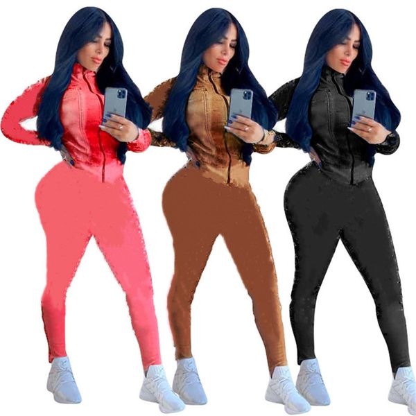 women letter tracksuit casual 2 piece set solid color outfits long sleeve jacket+legging fall winter clothes plus size jogger suit 3960, White
women letter tracksuit casual 2 piece set solid color outfits long sleeve jacket+legging fall winter clothes plus size jogger suit 3960, White
