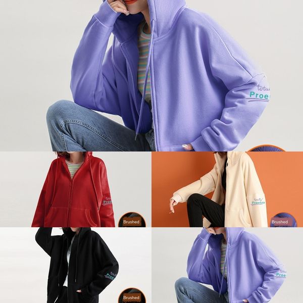 zipper coat autumn winter 2020 new coat sweater trend versatile fashion hooded sweater cardigan korean casual 4xla6, Black
zipper coat autumn winter 2020 new coat sweater trend versatile fashion hooded sweater cardigan korean casual 4xla6, Black