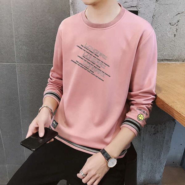 men's spring round sleeve neck long cotton sports loose trend t-shirt sweater for men, Gray
men's spring round sleeve neck long cotton sports loose trend t-shirt sweater for men, Gray