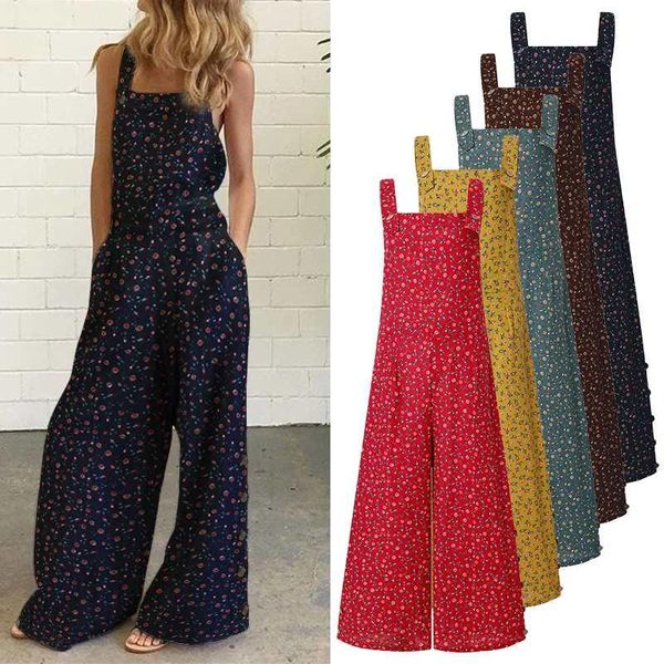 jumpsuits women overalls floral print jumpsuit wide leg pants 2021 vonda long holiday summer overalls plus size rompers, Black;white
jumpsuits women overalls floral print jumpsuit wide leg pants 2021 vonda long holiday summer overalls plus size rompers, Black;white