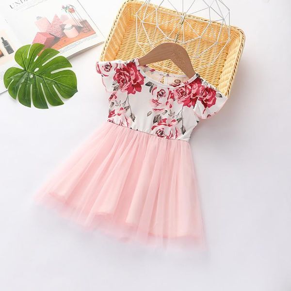 girl's dresses summer dress children's clothing girls big flower flying sleeves baby girl party wedding mesh princess dress1, Red;yellow
girl's dresses summer dress children's clothing girls big flower flying sleeves baby girl party wedding mesh princess dress1, Red;yellow
