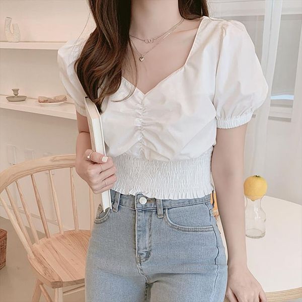 bobokateer short white blouse women shirts summer ladies chemisier femme womens and blouses blusas mujer de moda 2021
bobokateer short white blouse women shirts summer ladies chemisier femme womens and blouses blusas mujer de moda 2021