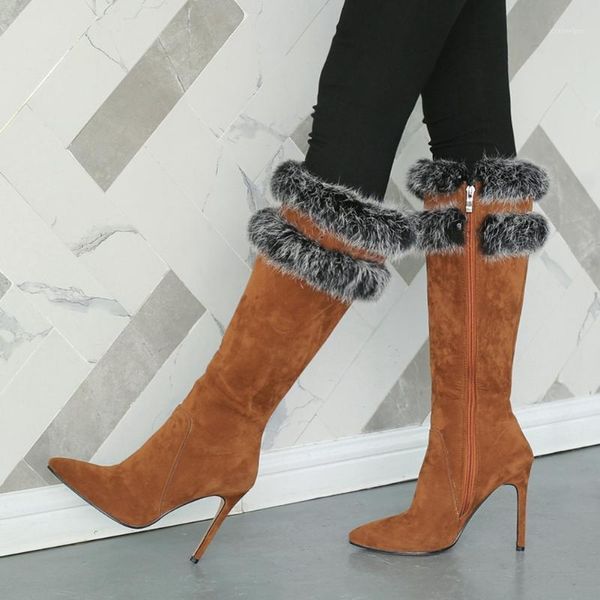 brand new big size 43 pointed toe thin high heels keep warm fur classic party boot fashion winter boots shoes women1, Black
brand new big size 43 pointed toe thin high heels keep warm fur classic party boot fashion winter boots shoes women1, Black