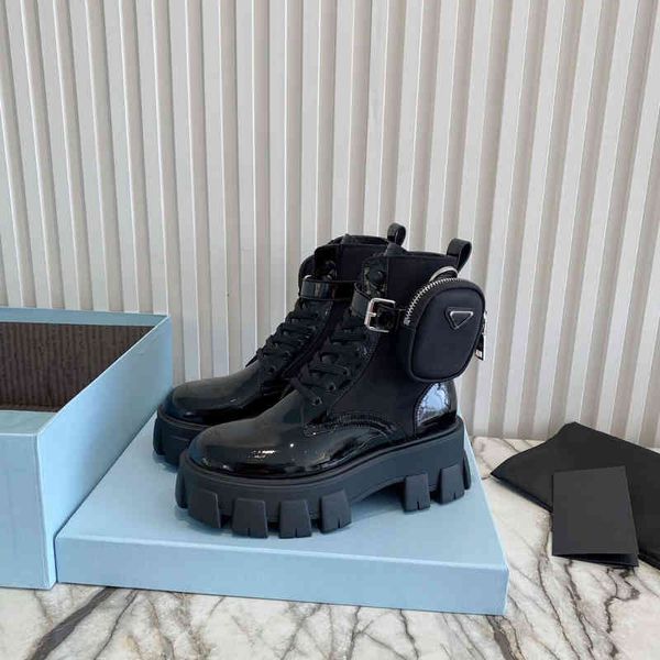 rois men women boots designers ankle martin boot leather nylon removable pouch bootie military inspired combat shoes original box size 35-40, Black
rois men women boots designers ankle martin boot leather nylon removable pouch bootie military inspired combat shoes original box size 35-40, Black