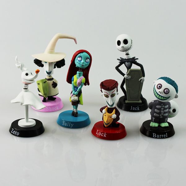 christmas gift anime nightmare before christmas jack pvc doll action figures toy dool 6pcs/ set 5~7cm ppp
christmas gift anime nightmare before christmas jack pvc doll action figures toy dool 6pcs/ set 5~7cm ppp