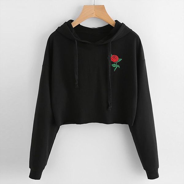 autumn hoodies for women 2020 rose embroidered long sleeve hooded sweatshirts female jumper autumn pullover hoodies 5$, Black
autumn hoodies for women 2020 rose embroidered long sleeve hooded sweatshirts female jumper autumn pullover hoodies 5$, Black