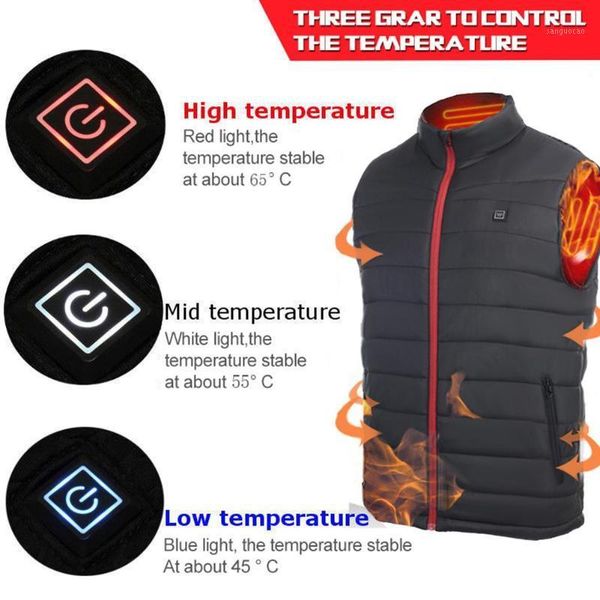 three-speed temperature adjustment outdoor camping ski electric heating vest heating vest usb charging warm1, Gray;blue
three-speed temperature adjustment outdoor camping ski electric heating vest heating vest usb charging warm1, Gray;blue