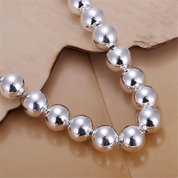 classic hollow 10mm beads silver color bracelets new listings fashion jewelry christmas gifts h jllpek, Black
classic hollow 10mm beads silver color bracelets new listings fashion jewelry christmas gifts h jllpek, Black