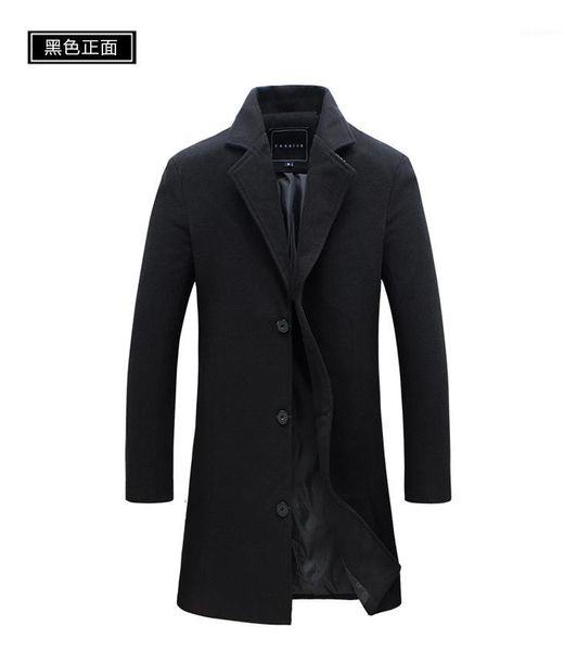 custom made new fashion brand men's clothing jacket wool coat men single breasted turn down collar slim fit peacoat long winter1, Black
custom made new fashion brand men's clothing jacket wool coat men single breasted turn down collar slim fit peacoat long winter1, Black