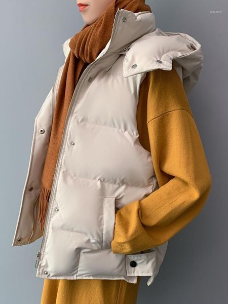 2021 new down cotton vest autumn women's waistcoat outer wear korean style all-match waistcoat outer coat winter1, Black;white
2021 new down cotton vest autumn women's waistcoat outer wear korean style all-match waistcoat outer coat winter1, Black;white