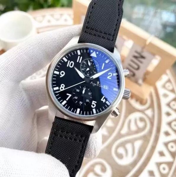 luxury designer new men automatic mechanical classic pilot watch 46mm le petit prince black leather wristwatch montre de luxe, Slivery;brown
luxury designer new men automatic mechanical classic pilot watch 46mm le petit prince black leather wristwatch montre de luxe, Slivery;brown