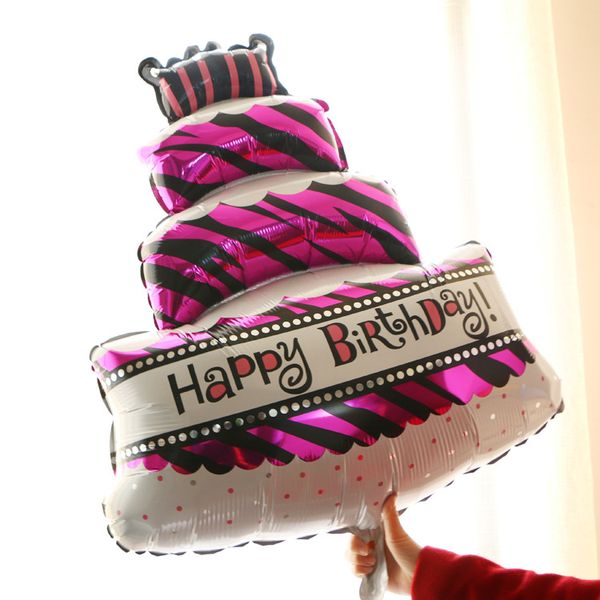 100*69cm large size birthday cake foil balloons happy birthday party decoration supplies baby shower inflatable helium air balls
100*69cm large size birthday cake foil balloons happy birthday party decoration supplies baby shower inflatable helium air balls