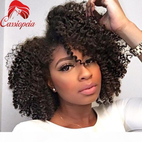 kinky curly virgin brazilian human hair full lace wig for black women side part lace front wigs with natural hairline 8a grade glueless, Black;brown
kinky curly virgin brazilian human hair full lace wig for black women side part lace front wigs with natural hairline 8a grade glueless, Black;brown