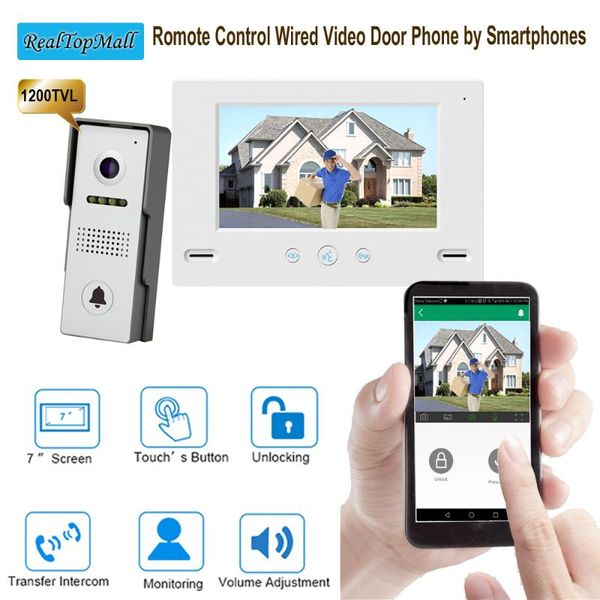 video door phones 1200 tvline outdoor camera 7" inch touch button intercom phone for home remote controlled by smartphones
video door phones 1200 tvline outdoor camera 7" inch touch button intercom phone for home remote controlled by smartphones