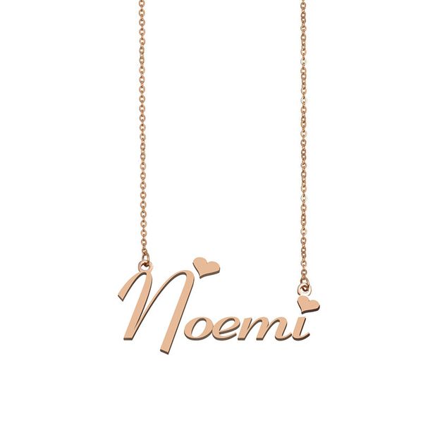 noemi name necklace custom nameplate pendant for women girls birthday gift kids friends jewelry 18k gold plated stainless steel, Silver
noemi name necklace custom nameplate pendant for women girls birthday gift kids friends jewelry 18k gold plated stainless steel, Silver