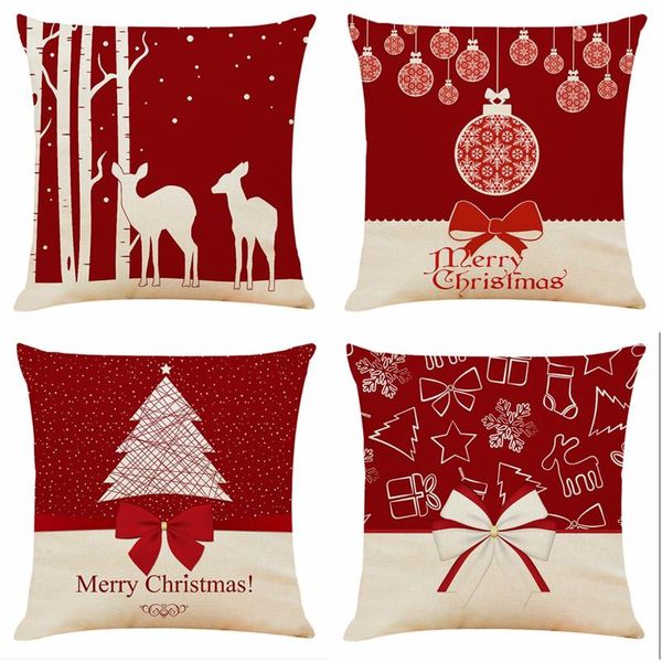 1pc christmas decorations christmas xmas cushion throw cover lattice pillow case cotton home sofa decor 45x45cm
1pc christmas decorations christmas xmas cushion throw cover lattice pillow case cotton home sofa decor 45x45cm