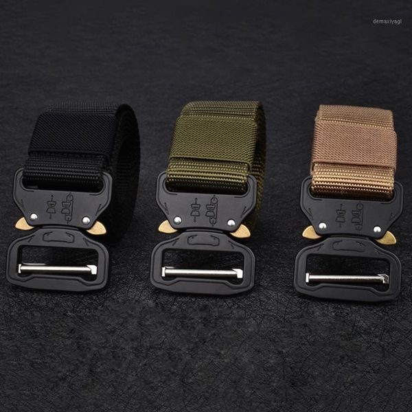 tactical nylon belt metal buckle adjustable army outdoor quick release hunting training belt width 3.8cm1, Black;gray
tactical nylon belt metal buckle adjustable army outdoor quick release hunting training belt width 3.8cm1, Black;gray
