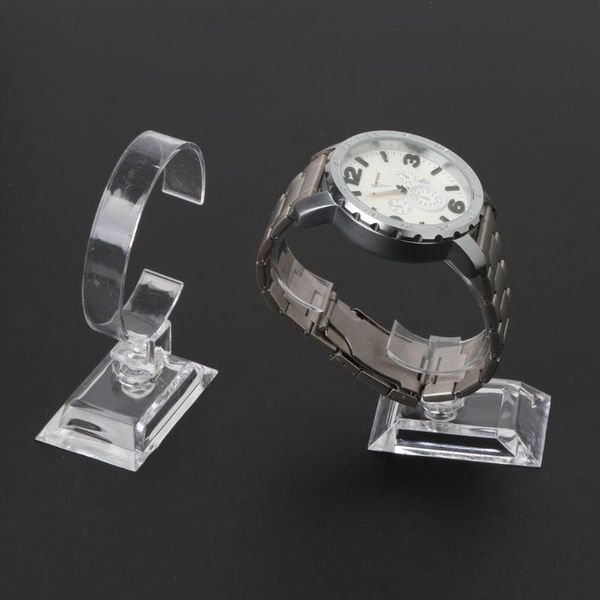 1pc clear acrylic bracelet watch display holder stand rack retail shop showcase size s/l, Pink;blue
1pc clear acrylic bracelet watch display holder stand rack retail shop showcase size s/l, Pink;blue