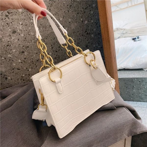 net red texture hand handcarry handforeign style women's bag new 2020 korean fashion chain versatile one shoulder crossbite tote bag kd
net red texture hand handcarry handforeign style women's bag new 2020 korean fashion chain versatile one shoulder crossbite tote bag kd