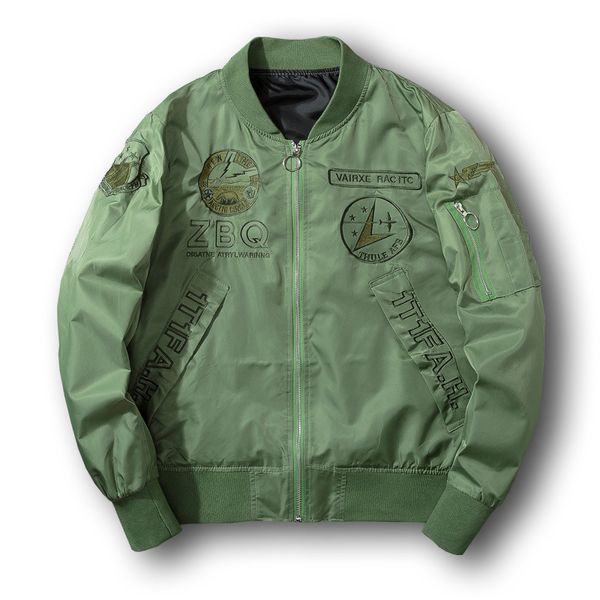 2021 new men bombers solid embroidered hip hop letter baseball harajuku street fashion jacket autumn lewg oajh, Black;brown
2021 new men bombers solid embroidered hip hop letter baseball harajuku street fashion jacket autumn lewg oajh, Black;brown