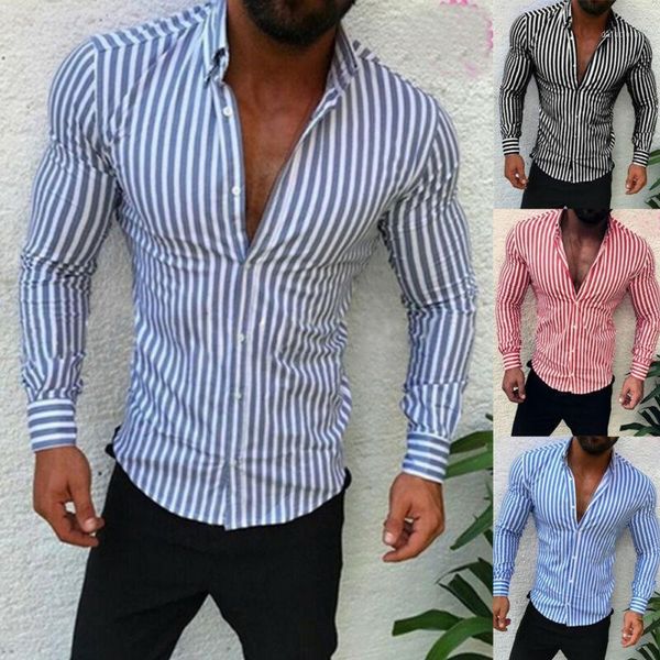 fashion men's luxury stylish slim fit shirt long sleeve casual dress shirts black blue red1, White;black
fashion men's luxury stylish slim fit shirt long sleeve casual dress shirts black blue red1, White;black