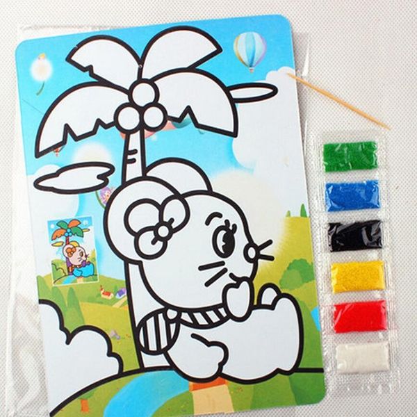 1 pcs sand painting picture children diy toy educational kid scratch painting kid toy drawing tools toys 15cm jllwfc
1 pcs sand painting picture children diy toy educational kid scratch painting kid toy drawing tools toys 15cm jllwfc
