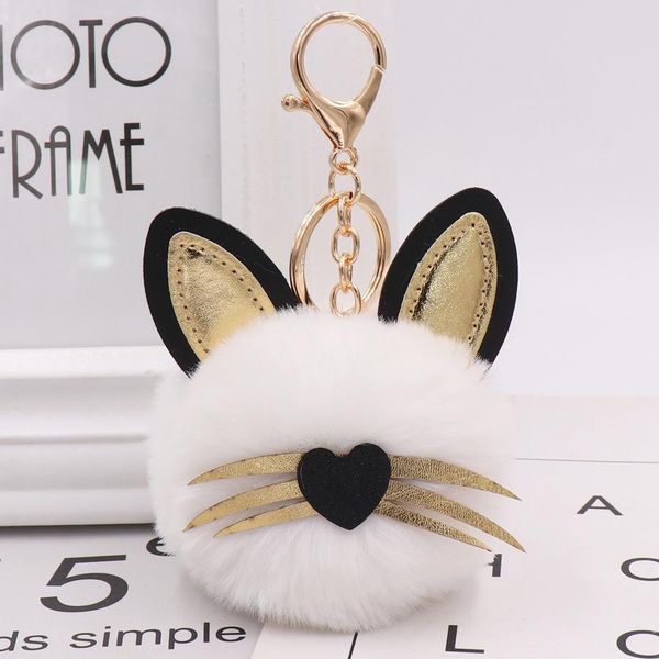 luxury cute cat ball pendant pu leather animal plush keychain rings rex rabbit fur women's bag car pendant ne1185, Slivery;golden
luxury cute cat ball pendant pu leather animal plush keychain rings rex rabbit fur women's bag car pendant ne1185, Slivery;golden