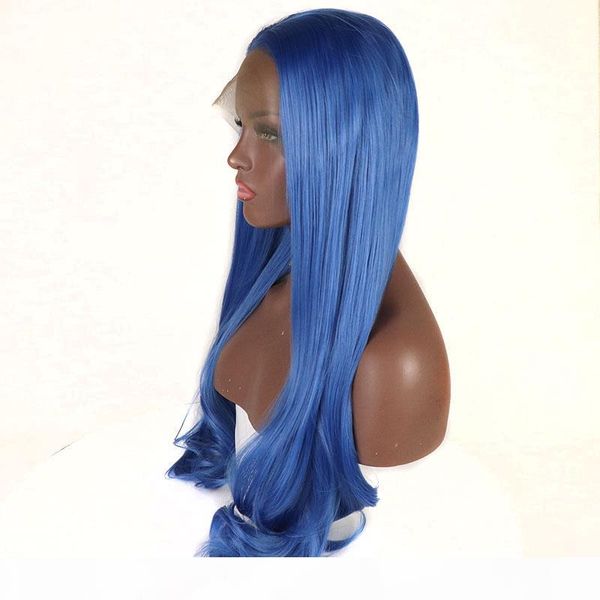 long synthetic wigs natural wave light blue synthetic lace front wigs glueless heat resistant fiber hair for white women, Black
long synthetic wigs natural wave light blue synthetic lace front wigs glueless heat resistant fiber hair for white women, Black