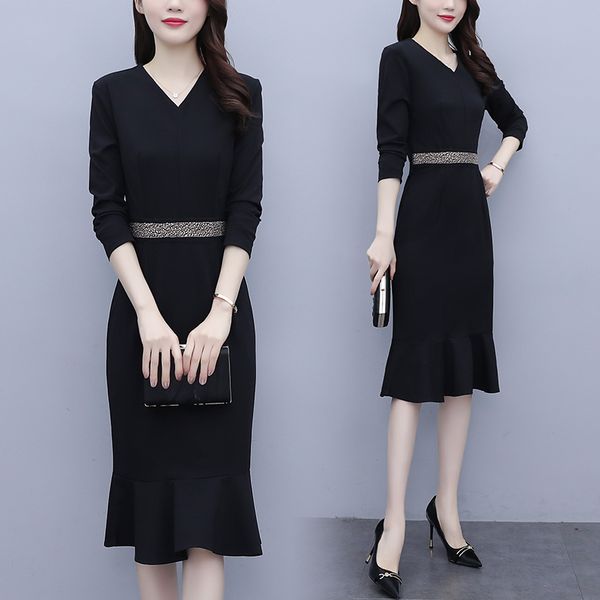 female with v mermaid neckline plus size -5xl fat 100 kg woman ladies work wear dress party uvep, Black;gray
female with v mermaid neckline plus size -5xl fat 100 kg woman ladies work wear dress party uvep, Black;gray