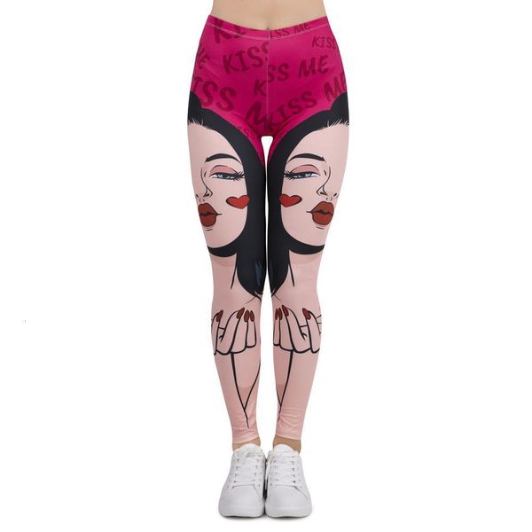 women legging kiss me printing leggins slim high elasticity legins popular fitness leggings female pants drop shipping, Black
women legging kiss me printing leggins slim high elasticity legins popular fitness leggings female pants drop shipping, Black