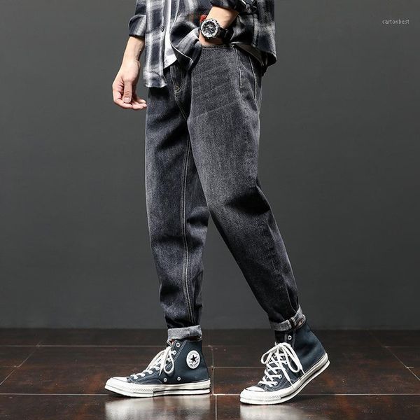 men's jeans korean style fashion men loose fit casual cotton denim harem pants winter warm velvet vintage designer wide leg trousers1, Blue
men's jeans korean style fashion men loose fit casual cotton denim harem pants winter warm velvet vintage designer wide leg trousers1, Blue