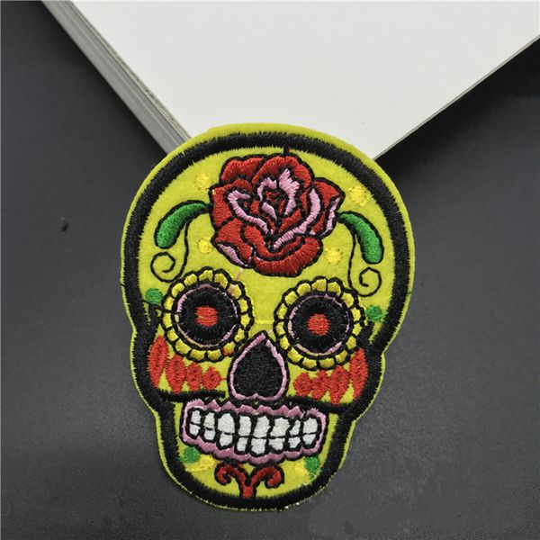 wholesale skull head patches for clothing jacket decoration multicolor embroidery patch appliques badge stickers for clothes diy fabric badg, Black
wholesale skull head patches for clothing jacket decoration multicolor embroidery patch appliques badge stickers for clothes diy fabric badg, Black