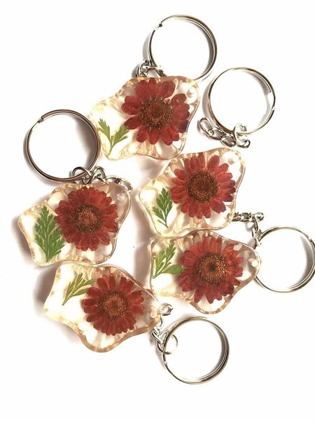 10 pcs embedded rare chic color flower plant keychain accessories, Slivery;golden
10 pcs embedded rare chic color flower plant keychain accessories, Slivery;golden